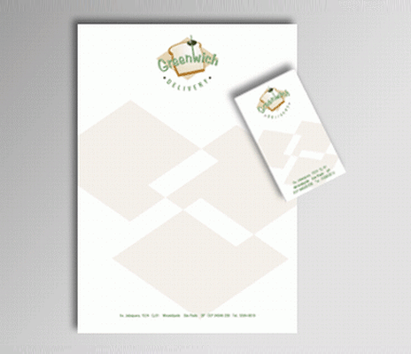 Design Grfico, Catlogos e Papelaria - Papelaria Greenwich