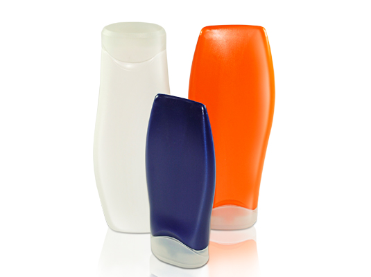 Design de Produto, Embalagem e Cosmtico - Frasnagas sopradas com tampa especial