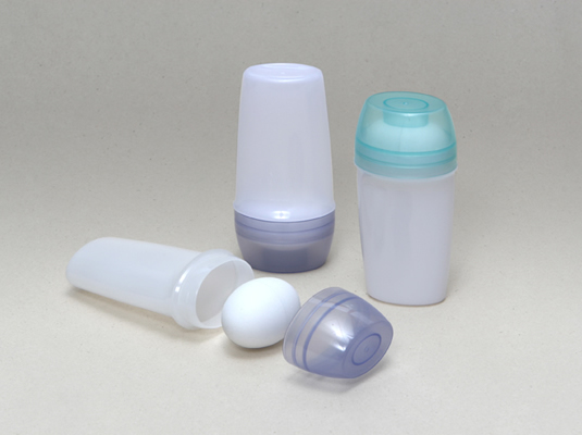 Design de Produto, Embalagem e Perfumaria- Frasco injetado para roll-on oval, para desodorante