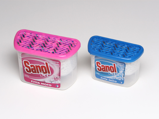 Design de Produto, Embalagem - Embalagem para desumidificador de ambientes, Sanol