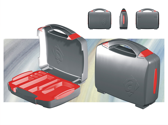 Design de Produto, Automotivo - maleta multiuso alfatest ilustraes