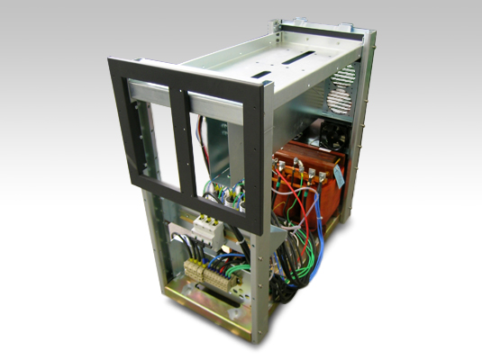 Design de Produto, Eletrnico - CM Comandos, estrutura e componentes internos, perspectiva frontal