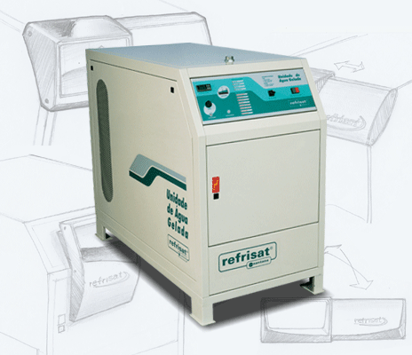 Design de Produto, Eletrnico - Painel de controle do equipamento antigo, Refrisat 