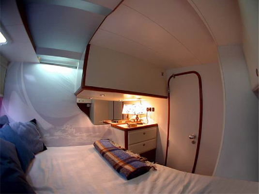Design de Produto, Nutico - Cabine dormitrio, Veleiro Santa Vitria